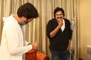 Pawan Kalyan Song working stills