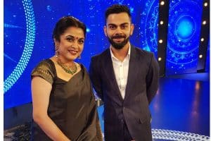 Ramya krishna With Virat Kohli