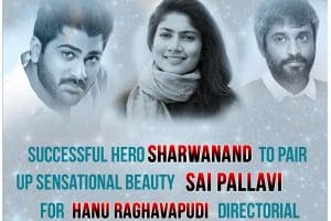 Sharwanand and Sai Pallavi Together Next
