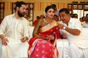 Kamal Haasan With Shruti Haasan