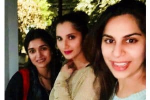 Upasana, Sania Mirza & Dia Bhupal