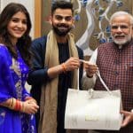 Virat, Anushka meet Modi