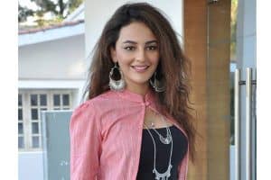 Seerat Kapoor at Okka Kshanam Success Meet