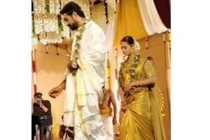 Malayalam actress Bhavana weds Kannada producer Naveen
