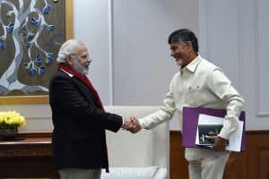 Andhra CM urges Modi to fulfil commitments