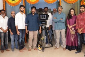 Chiranjeevi launches Kalyaan Dev Debut Film Photos