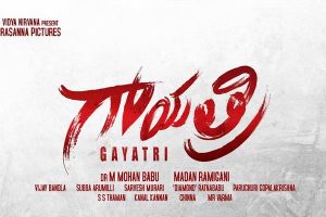 Mohan Babu films thrilling action scene for ‘Gayatri’