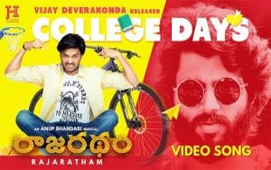 Vijay Devarakonda Launches Song from Rajaratham