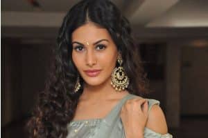 Amyra Dastur at Manusuku Nachindhi Pre release Event