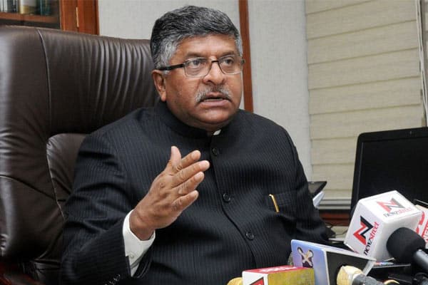 India to be $1 tn digital economy in 5 years: Ravi Shankar Prasad