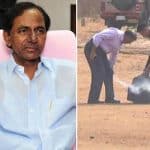 Telangana CM KCR escapes a close call!