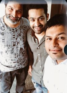 Pic Talk : Thaman surprises NTR fans