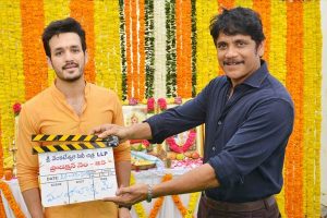 Akhil Venky SVCC Movie launch