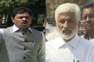 CM Ramesh – Vijay Sai Reddy touched the feet of PM Modi