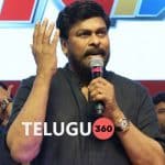 Chiranjeevi revealed Rangasthalam "twist" unintentionally