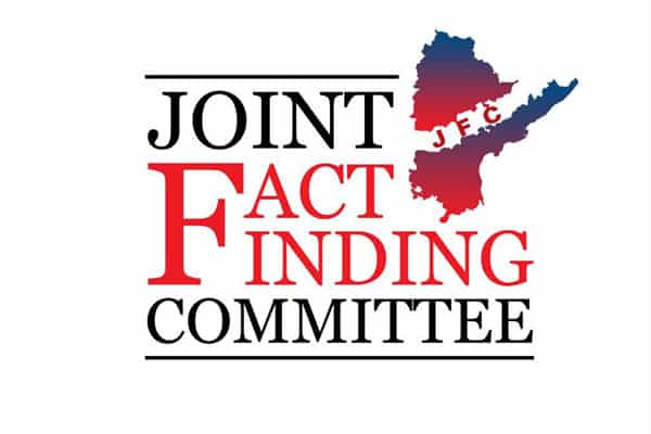 Joint fact finding committee's report will be out tomorrow