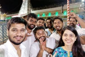 Kirrak Party Team in Tirumala