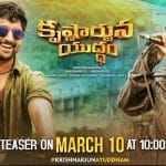 Teaser time for Nani’s Krishnarjuna Yudham