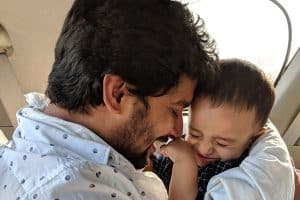 Adorable Pic  – Nani with Jr. Nani