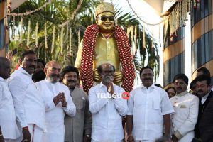 Rajinikanth Inaugurates MGR Statue