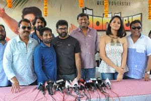 Rangasthalam PressMeet at Shoot Location