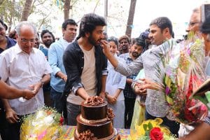 Sharwanand Bday Celebrations on Sets