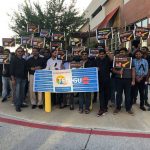 AP NRI’s are Protesting infront of Dallas MAA event