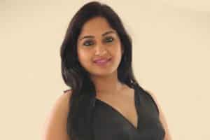 Actress Madhavi Latha silent protest in support of Pawan Kalyan
