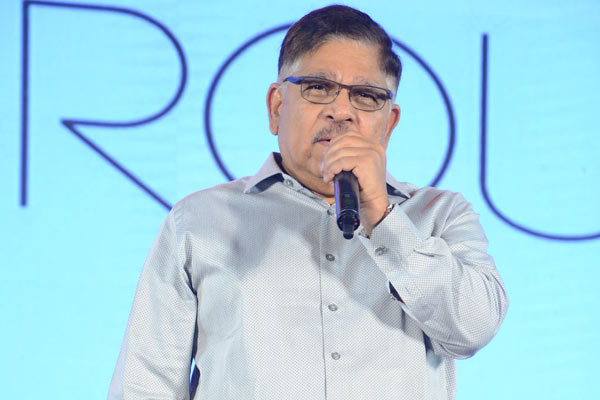 Allu Aravind's shocking comments Naa Peru Surya Pre Release Event