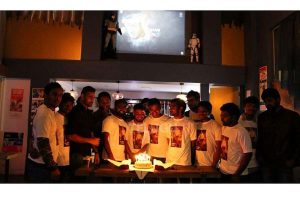 Mahesh babu fans Celebrate BAN Success