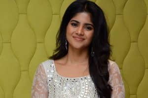 Megha Akash at Chal Mohan Ranga Press Meet