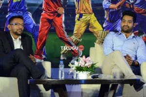 NTR at IPL Telugu Press Meet Photos