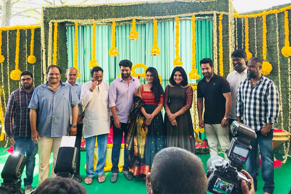 NTR launches Kalyan Ram and K.V. Guhan new film