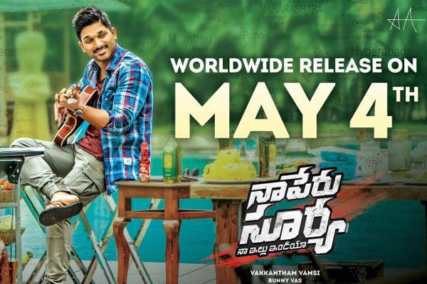 Naa Peru Surya USA Theater List