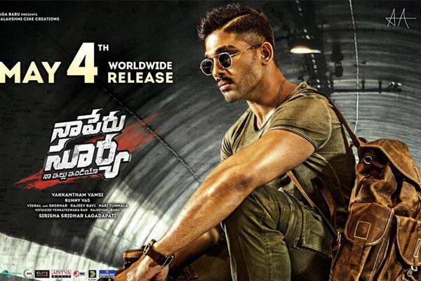 Naa Peru Surya Worldwide Pre-Release Business