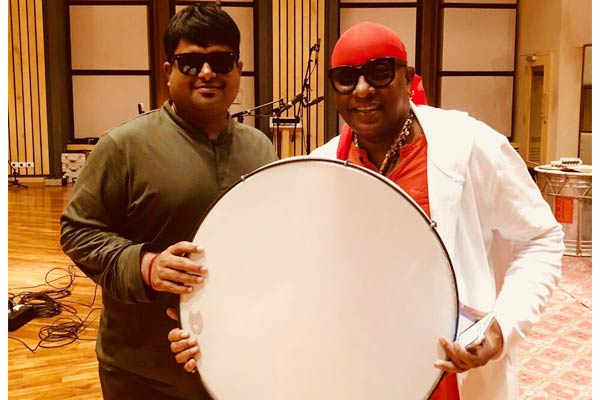 Thaman roped in percussionist Sivamani to work for NTR-Trivikram film