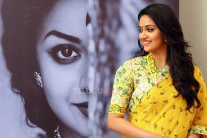 Pics : Keerthy Suresh for Mahanati Promotions