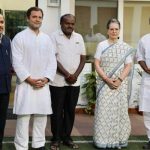 Kumaraswamy meets Sonia, Rahul, discusses government formation