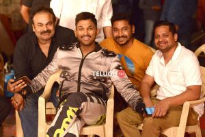 Naa Peru Surya Working Stills