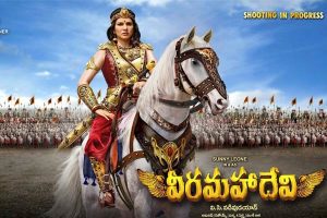 Sunny Leone’s first look as Veeramadevi