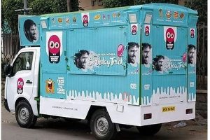 Vijay Deverakonda Bday Ice Cream Trucks