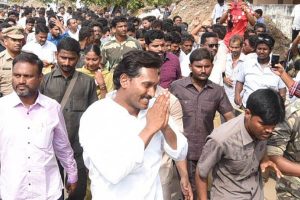 Jagan Padayatra to cross 2,000 km milestone on May 14th