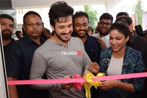 Akhil & Lavanya Inaugurates virtu fitness workout hub