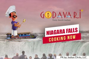 Godavari is now flowing in NIAGARA FALLS, USA