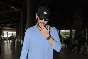 Mahesh babu new look :  spotted with beard