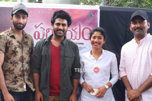 Sharwanand & SaiPallavi launched song from Parichayam