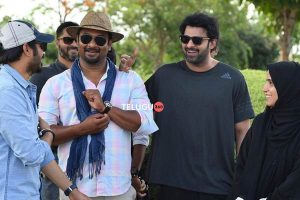 Saaho on set photos