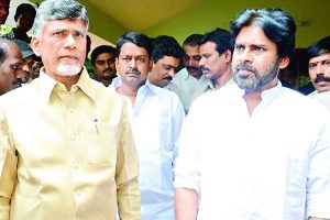 What transpired between Naidu and Pawan?