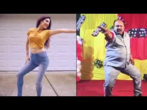 New York Girl Imitating India’s viral dance Uncle