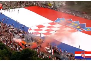 Video : Croatia got a heroes welcome back home in Zagreb